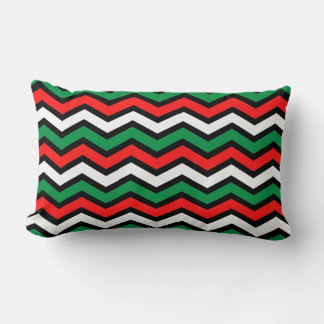 Vibrant Zigzag Pillow
