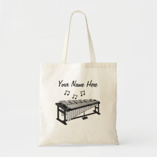 Vibraphone Custom Tote Bag Percussionist Musician