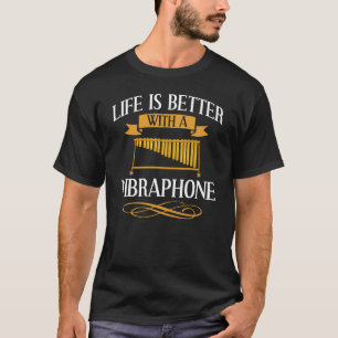 Vibraphone Music Instrument Player Beginner Lesson T-Shirt