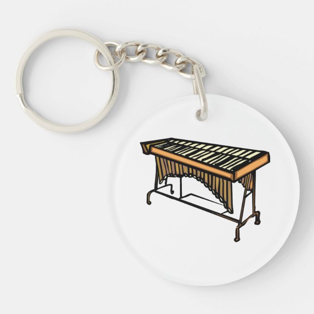 vibraphone simple instrument design.png key ring (Front)