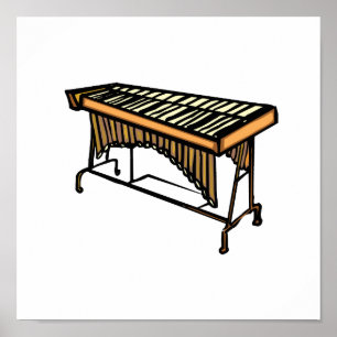 vibraphone simple instrument design.png poster