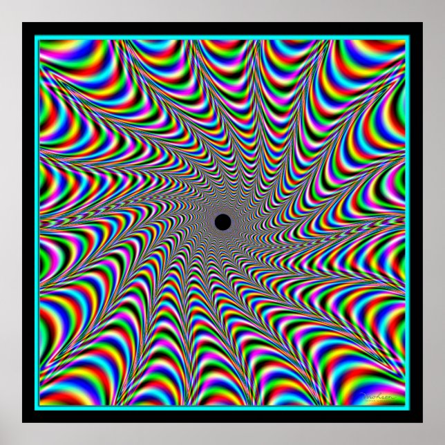 Vibrating Colours Convergence Poster (Front)