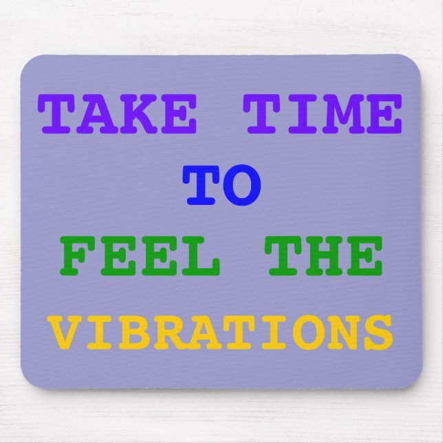 VIBRATIONS MOUSE PAD (Front)