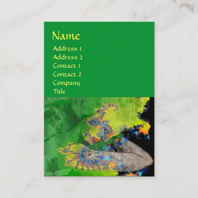 VIBRATIONS OF MATTER BUSINESS CARD (Front)