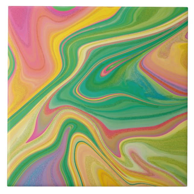 vibratory color art ceramic tile (Front)
