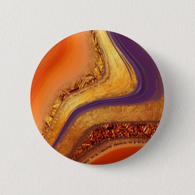 vibratory colour art 6 cm round badge (Front)