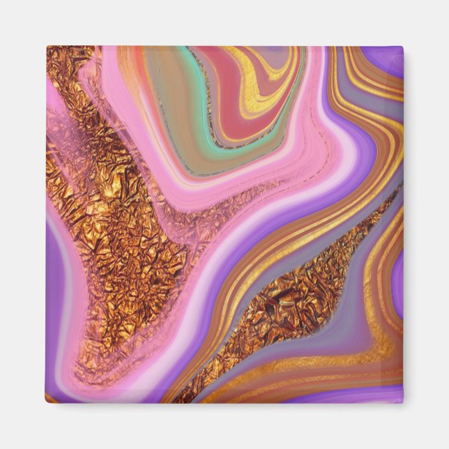 vibratory colour art magnet (Front)
