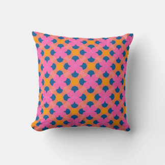 vibrent geometric print cushion