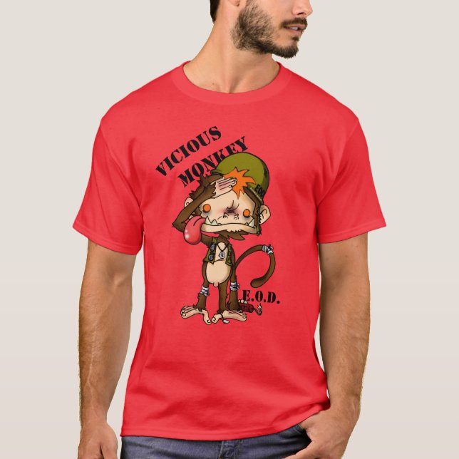 Vic Monk EOD Special Edition copy T-Shirt (Front)