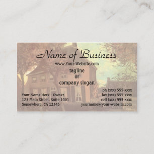 Vicarage at Nuenen by Vincent van Gogh Business Card