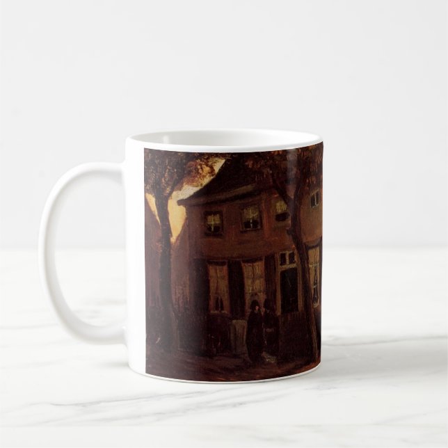 Vicarage at Nuenen by Vincent van Gogh Coffee Mug (Left)