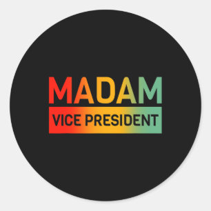 Vice President 2020 Kamala Harris  Classic Round Sticker