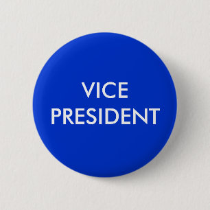 VICE PRESIDENT 6 CM ROUND BADGE