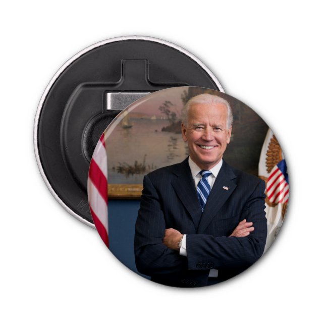 Vice President Joe Biden of Obama Presidency Bottle Opener (Front)