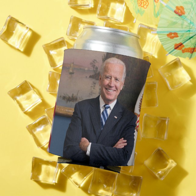 Vice President Joe Biden of Obama Presidency Can Cooler (In Situ Summer)