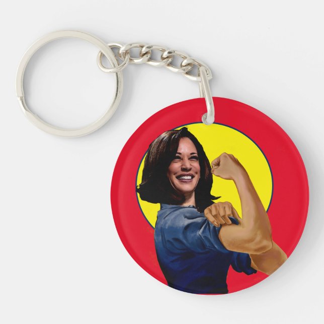 Vice President Kamala Harris as Rosie Key Ring (Front)