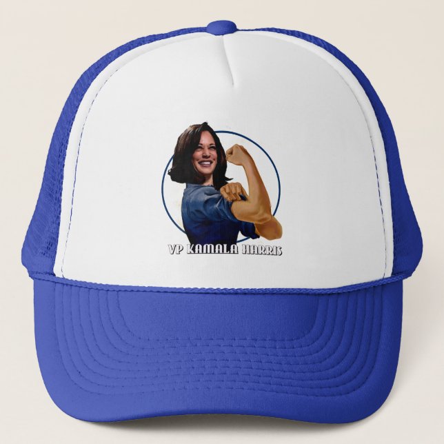 Vice President Kamala Harris as Rosie Trucker Hat (Front)
