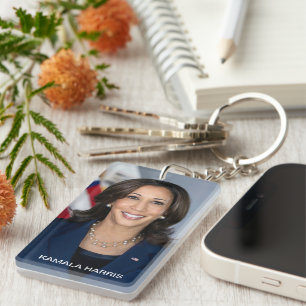 Vice President Kamala Harris Official Portrait Key Ring