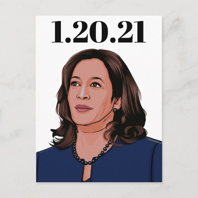Vice President Kamala Harris Postcard (Front)