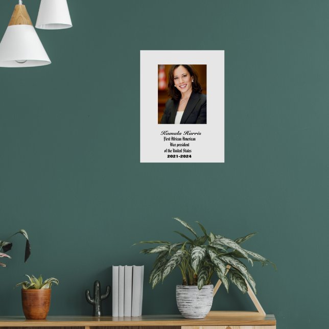 VICE PRESIDENT KAMALA HARRIS  POSTER (Living Room 1)