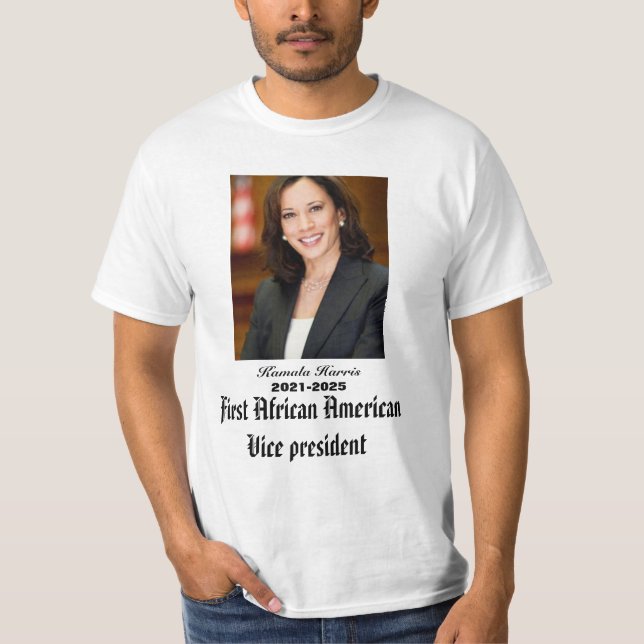 VICE PRESIDENT KAMALA HARRIS   T-Shirt (Front)