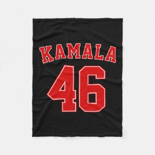 Vice President Kamala Harris Vp President 46 Gift  Fleece Blanket