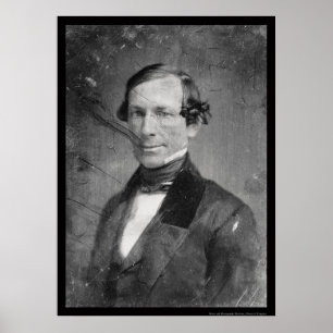 Vice President William R. King Daguerreotype 1848 Poster