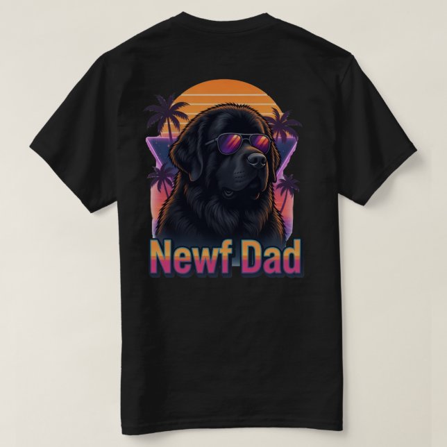 ViceNewfDad T-Shirt (Design Back)