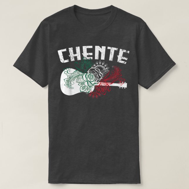 Vicente Name Guitar Mariachi Music Lover Mens Woma T-Shirt (Design Front)