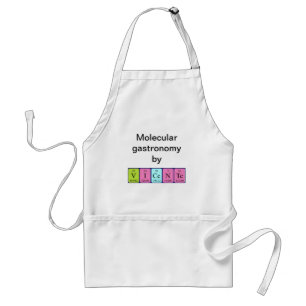 Vicente periodic table name apron