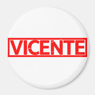 Vicente Stamp Magnet