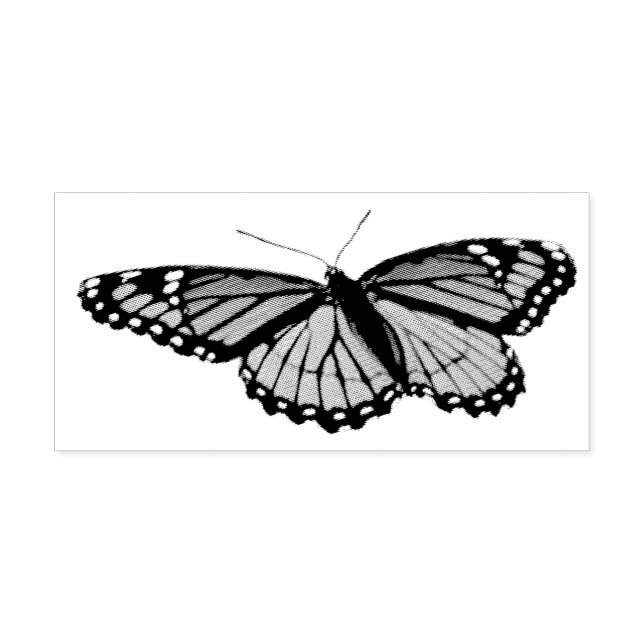 Viceroy Butterfly Beautiful Nature Photography Self-inking Stamp (Design)
