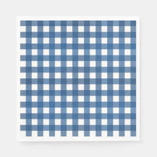 Vichy Blue Marine Napkin