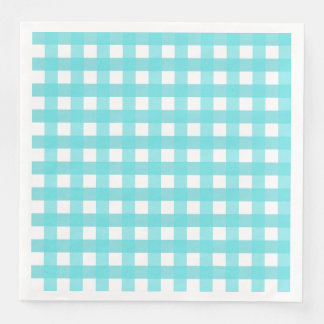 Vichy Blue Sky Napkin
