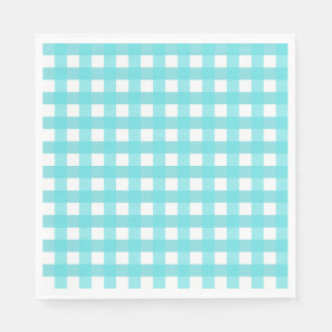 Vichy Blue Sky Napkin