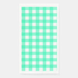 Vichy Blue Turquoise Napkin