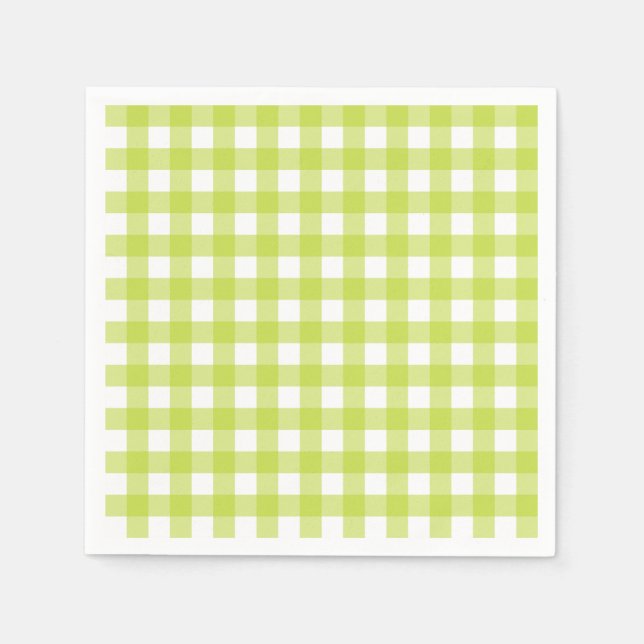 Vichy Green Apple Napkin (Front)
