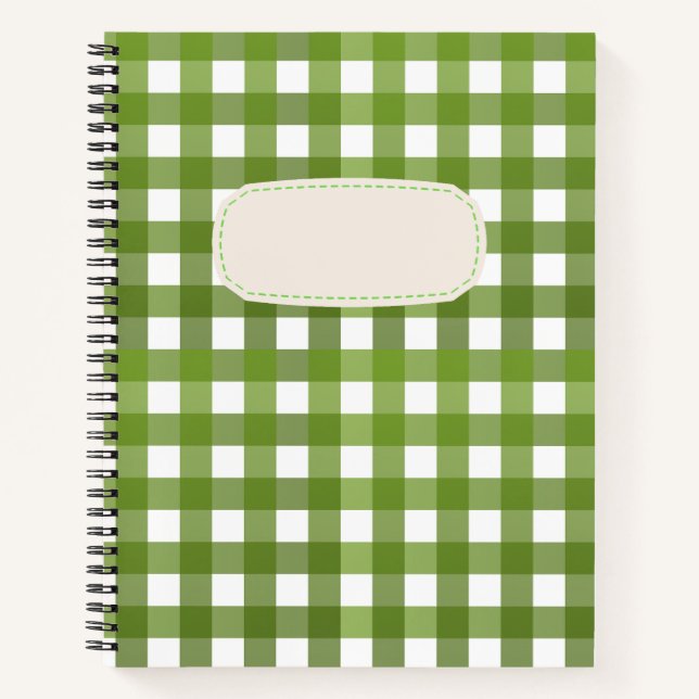 Vichy Green Apple Notebook (Front)