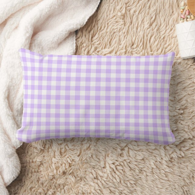 Vichy Lavande Lumbar Cushion (Blanket)