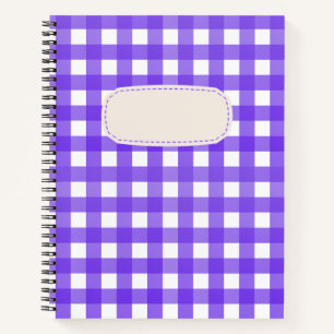 Vichy Lavande Notebook