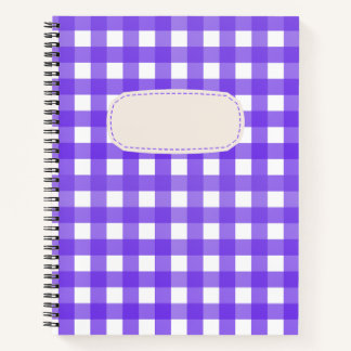 Vichy Lavande Notebook