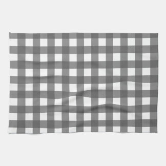Vichy Light Gray Tea Towel
