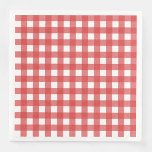 Vichy Rouge Napkin
