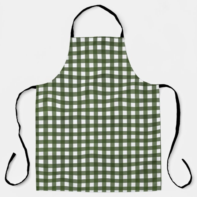Vichy Vert d'Alsace Apron (Front)