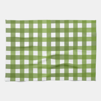 Vichy Vert Tea Towel