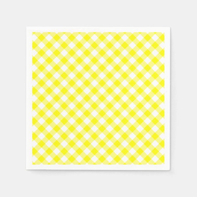 Vichy Yaune Napkin (Front)