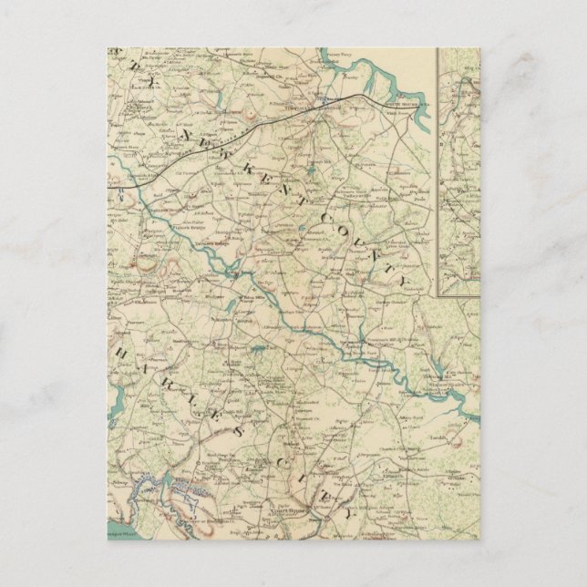 Vicinity Richmond, Va, Peninsula Postcard (Front)