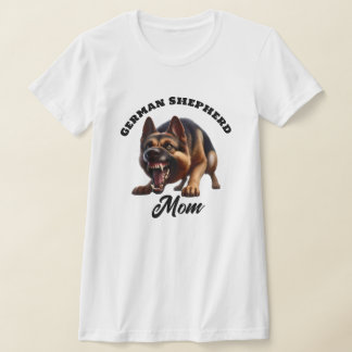 Vicious German Shepherd Mum T-Shirt