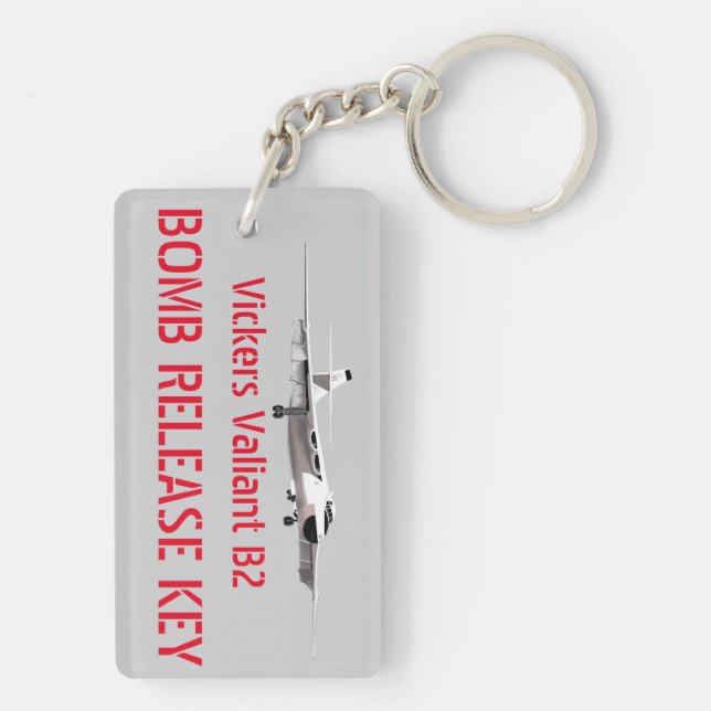 Vickers Valiant Bomb Release Key Ring (Back)