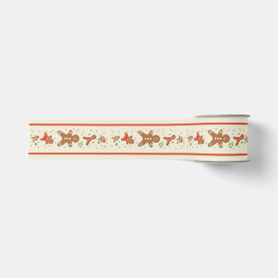 Vickie’s Gingerbread Parade-Cream Grosgrain Ribbon